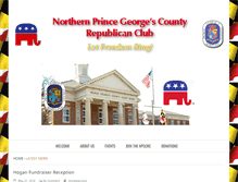 Tablet Screenshot of npgcrc.com